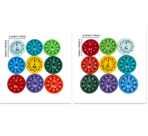 Math Fidget Spinner Puzzle – Fun Math Games for Stress Relief
